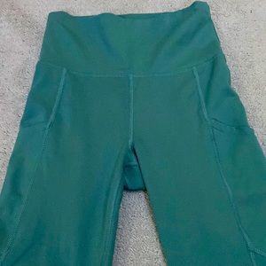 Green American eagle leggings size XS